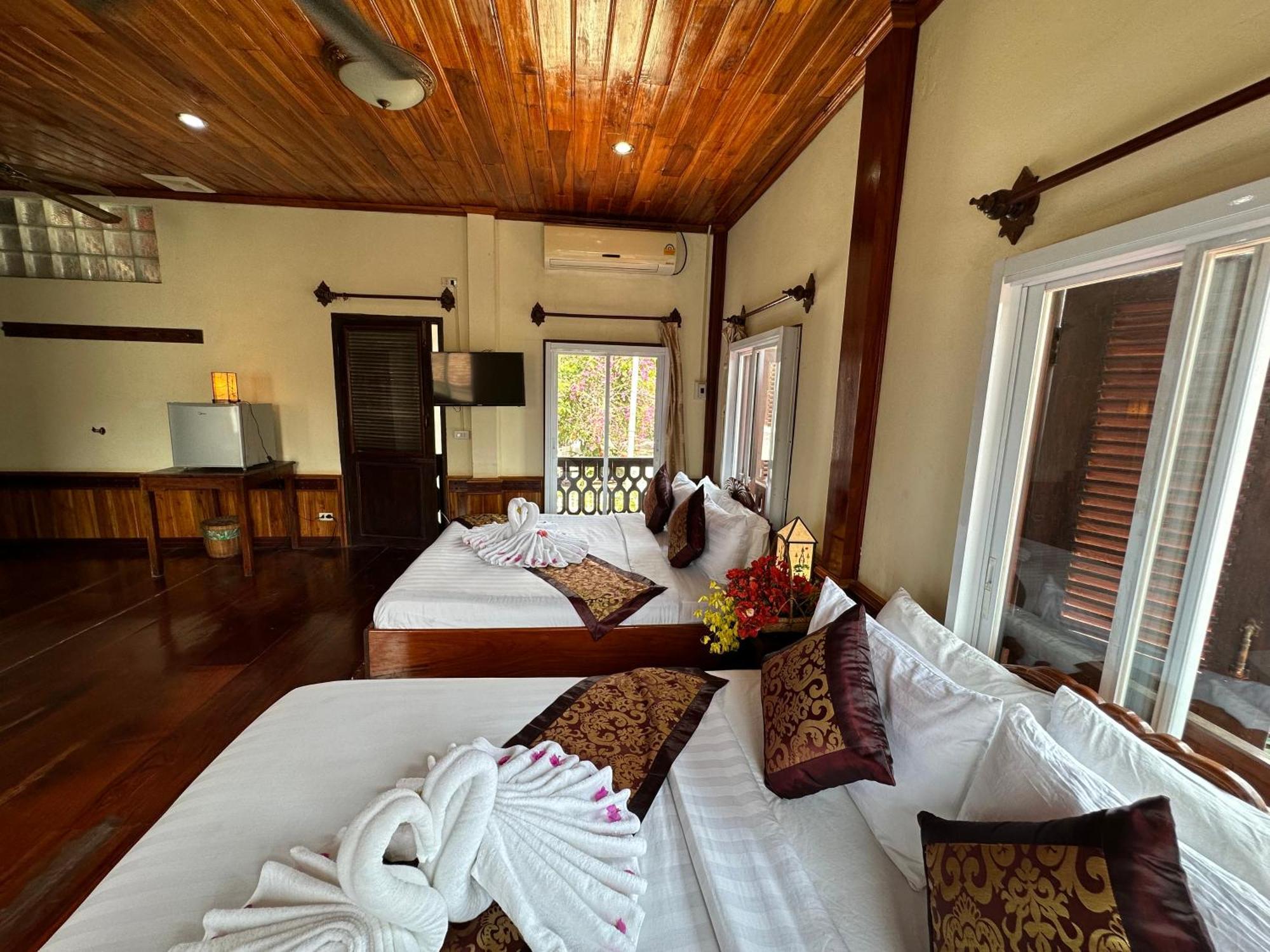 Villa Thida Mekong Riverside Luang Prabang Rum bild