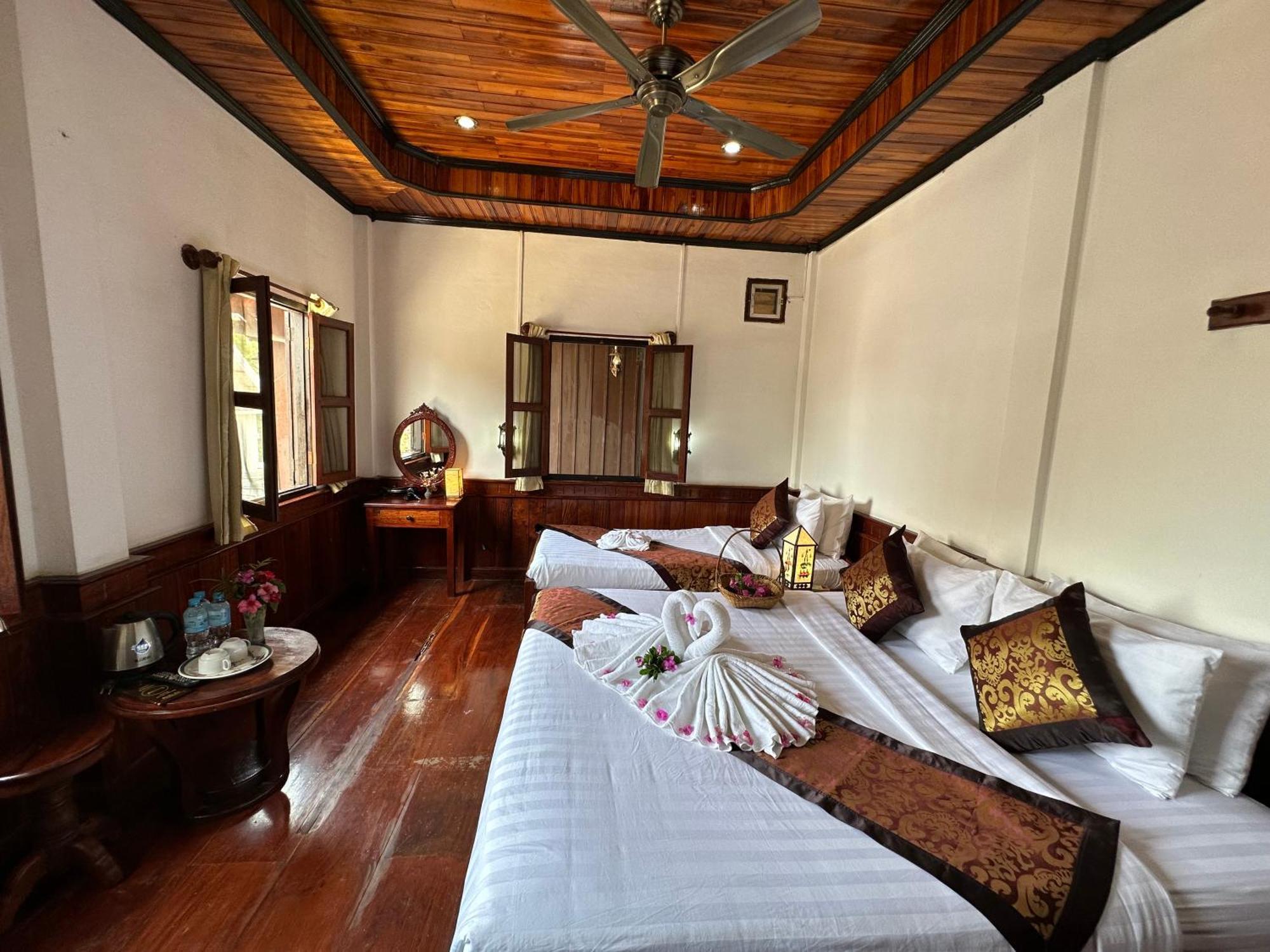 Villa Thida Mekong Riverside Luang Prabang Rum bild