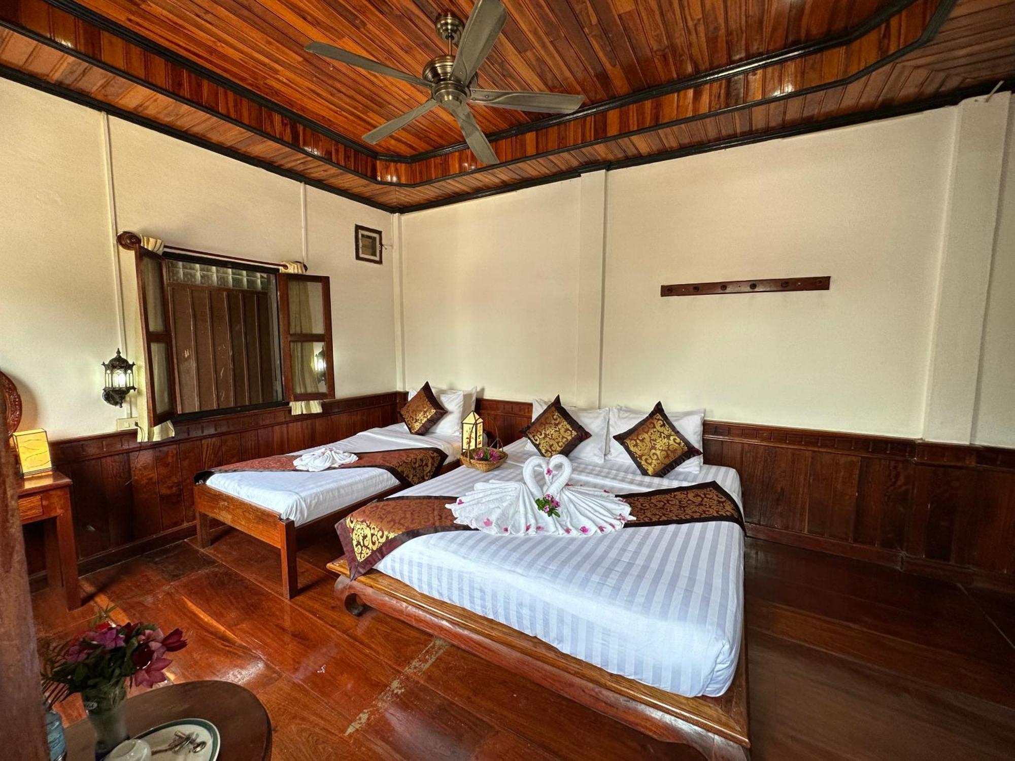 Villa Thida Mekong Riverside Luang Prabang Rum bild