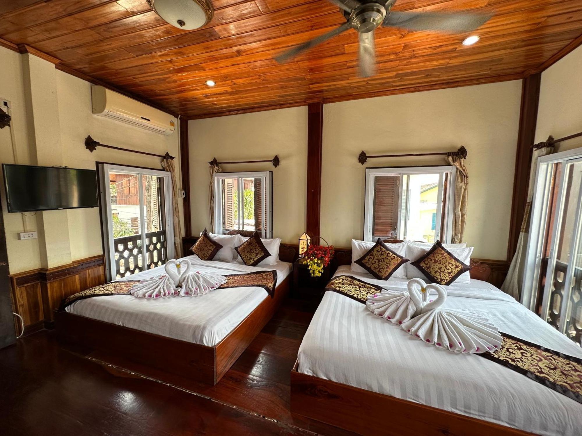 Villa Thida Mekong Riverside Luang Prabang Rum bild