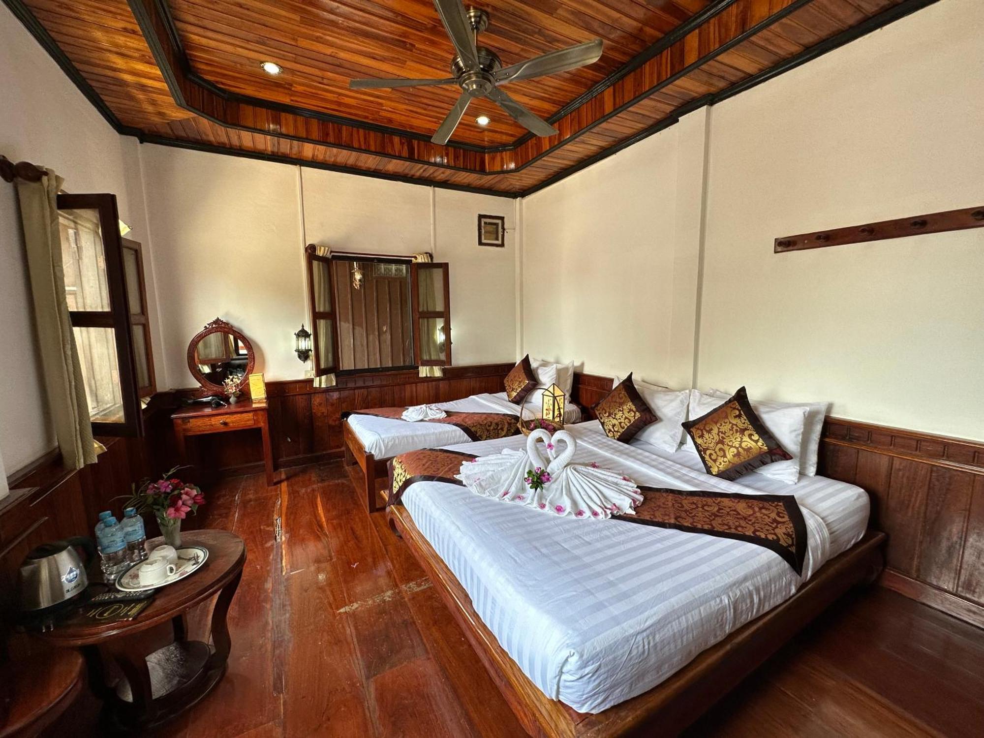 Villa Thida Mekong Riverside Luang Prabang Rum bild